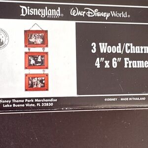 Disney World  Resort Red Wooden Frame Set
